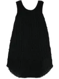 Vivienne Westwood Pre-Owned 2017 patterned-jacquard dress - Black