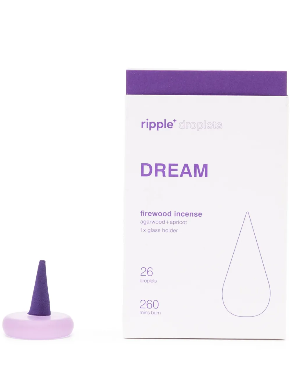 Ripple+ rökelsedroppar (26-pack) | lila | Image 1