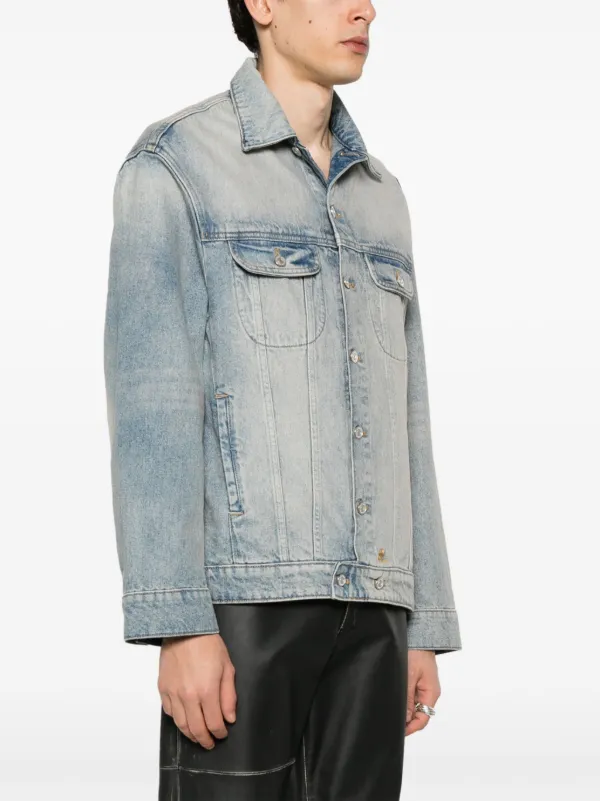Courrèges Cocoon Denim Jacket | Blue | FARFETCH