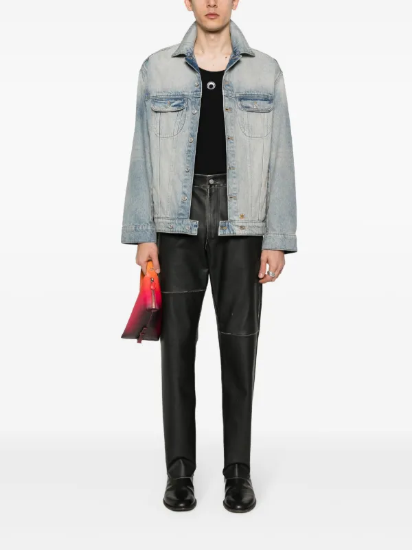 【送料&関税込】CourrA¨ges City Denim Jacket Courrèges Cocoon Denim Jacket | Blue | FARFETCH