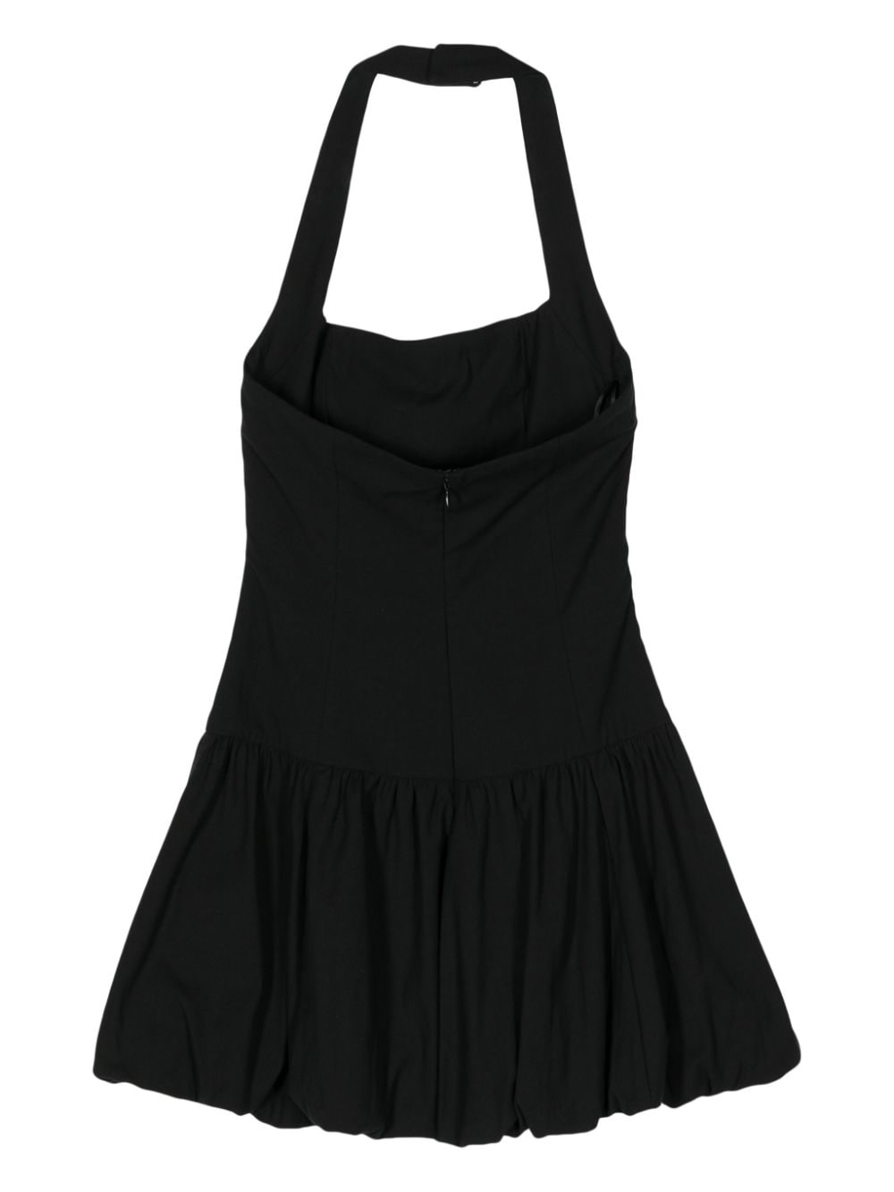 Shop Reformation Babette Halterneck Dress In Black
