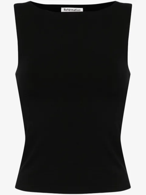 Reformation Dusk boat-neck top