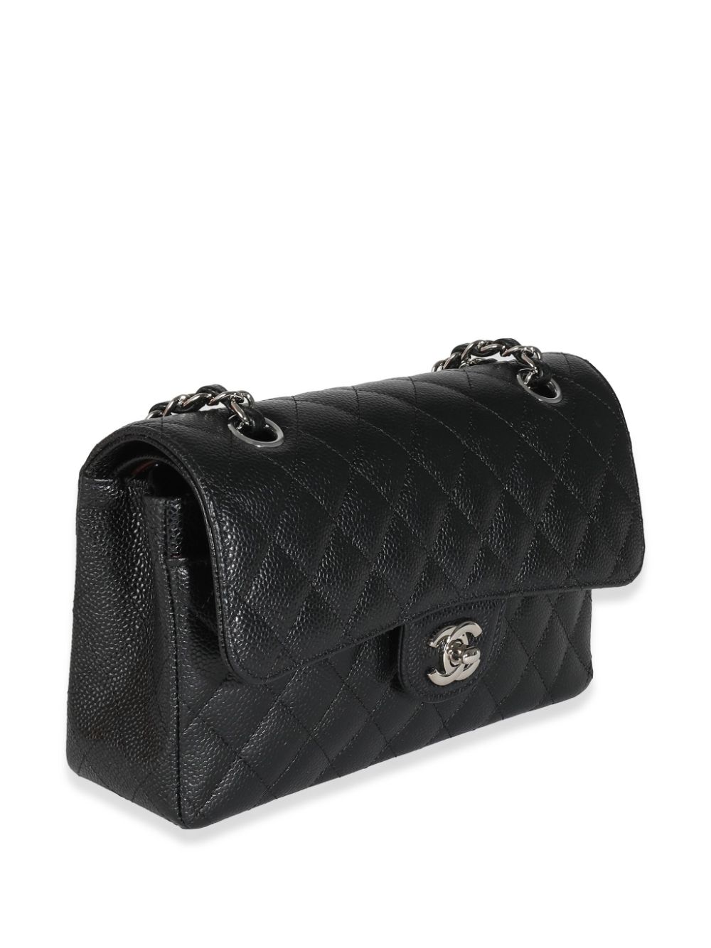 Affordable HOT SALE CHANEL small Classic Double Flap shoulder bag Women