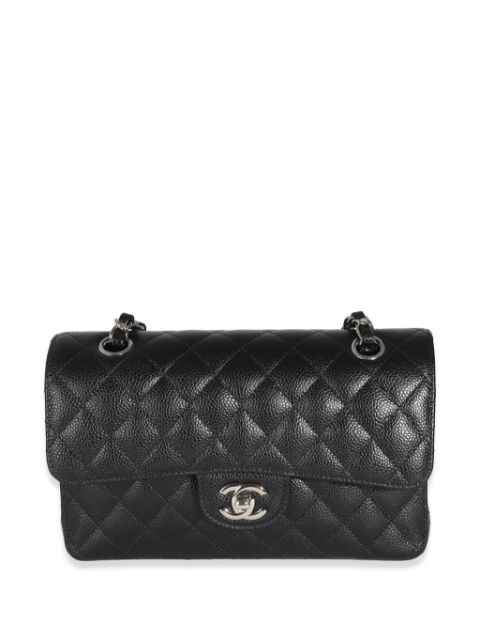 Affordable HOT SALE CHANEL small Classic Double Flap shoulder bag Women