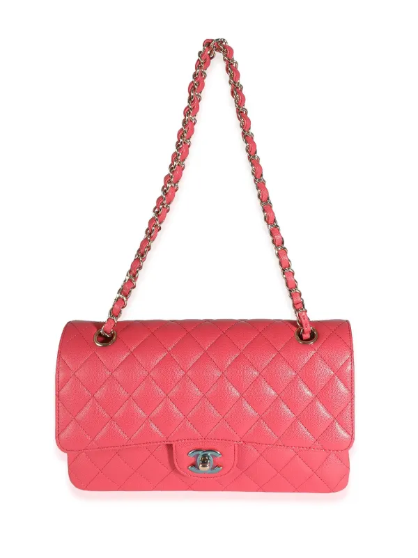 CHANEL Pre-Owned クラシック ダブルフラップ ショルダーバッグ M