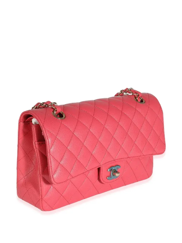 CHANEL Pre-Owned クラシック ダブルフラップ ショルダーバッグ M