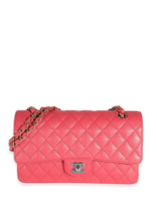CHANEL Pre-Owned クラシック ダブルフラップ ショルダーバッグ M