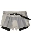 JOHANNA PARV Cover mesh shorts - Grey