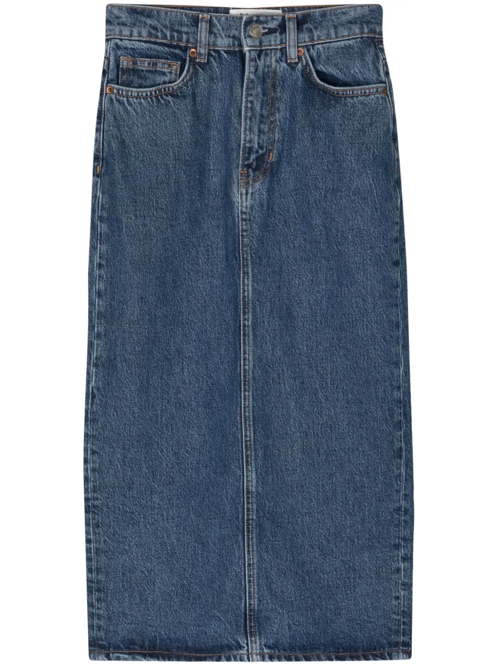 Reformation Jayde midi-rok Blauw