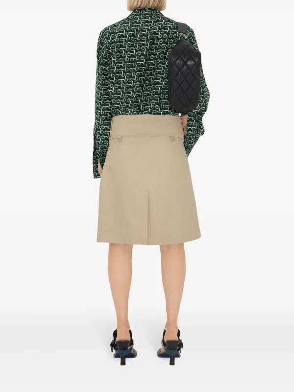 スカート BURBERRY Maxi skirt Beige Jodie Turner-Smith's Burberry Maxi Skirt Has an Insanely