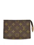 Louis Vuitton Pre-Owned 2020 Poche Toilette 15 cosmetic pouch - Brown