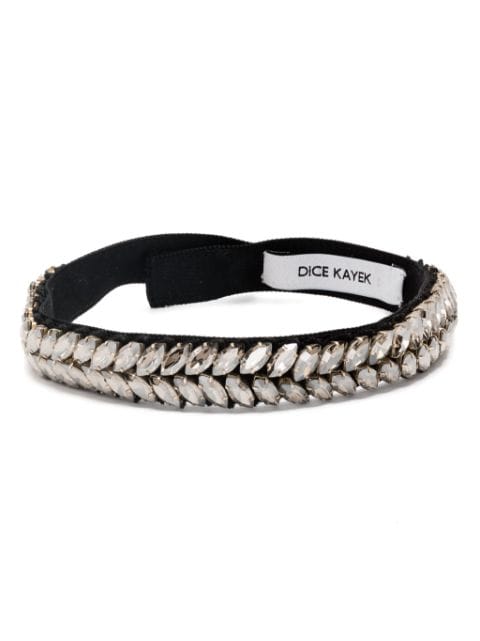 Dice Kayek crystal-embellished bracelet