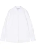 Dice Kayek pointed-collar cotton shirt - White