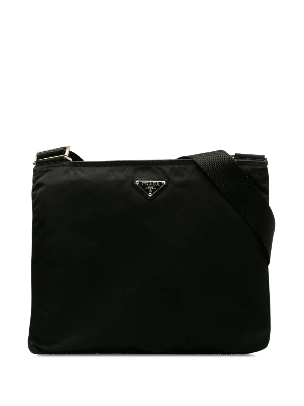 Prada Pre-Owned 2000-2010 Tessuto crossbody bag – Black