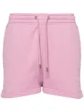 Maison Kitsuné fox-patch track shorts - Pink