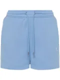 Maison Kitsuné fox-patch track shorts - Blue