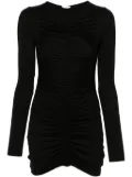 La Reveche Lillibet draped mini dress - Black