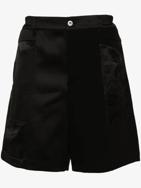 Feng Chen Wang short à motif dragon en jacquard