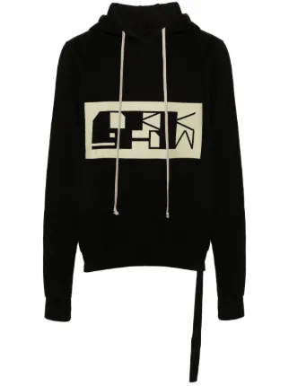 Rick Owens DRKSHDW Granbury オーガニックコットン パーカー 