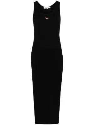 reformation vea dress black sale Reformation Vea Midi Dress | Black