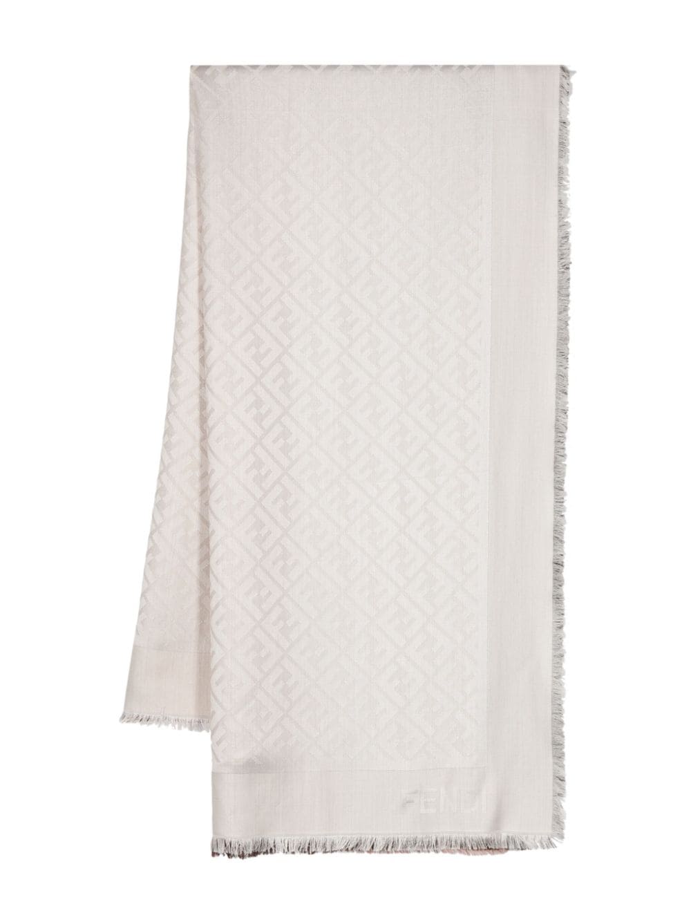 Image 1 of FENDI FF-motif gradient scarf