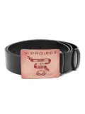 Y/Project Paris' Best leather belt - Black