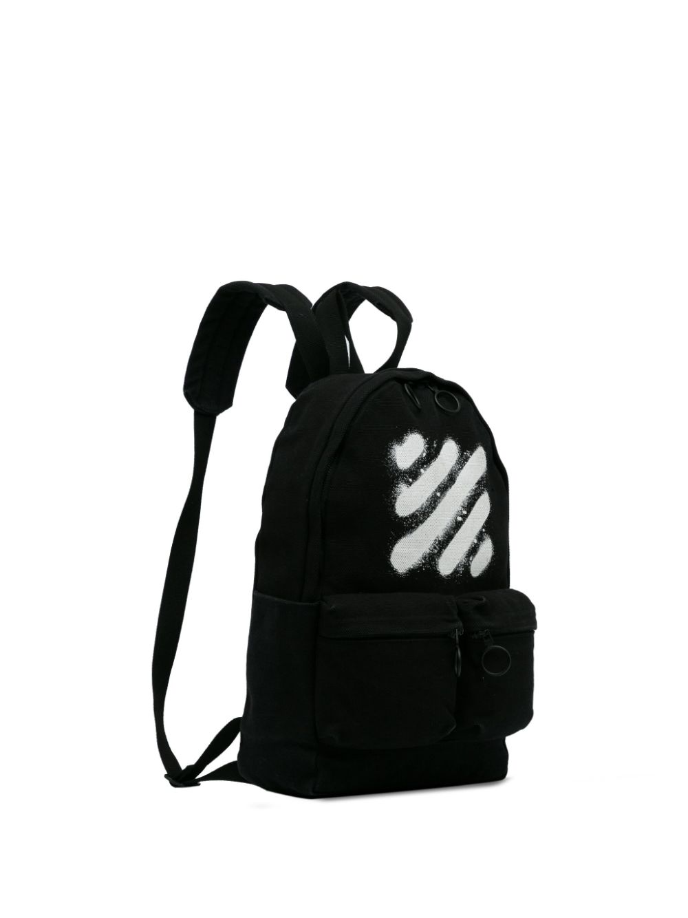 Off-White Pre-Owned 21th Century Pre-Owned Off White x Virgil Abloh Diagonal Spray backpack - Zwart