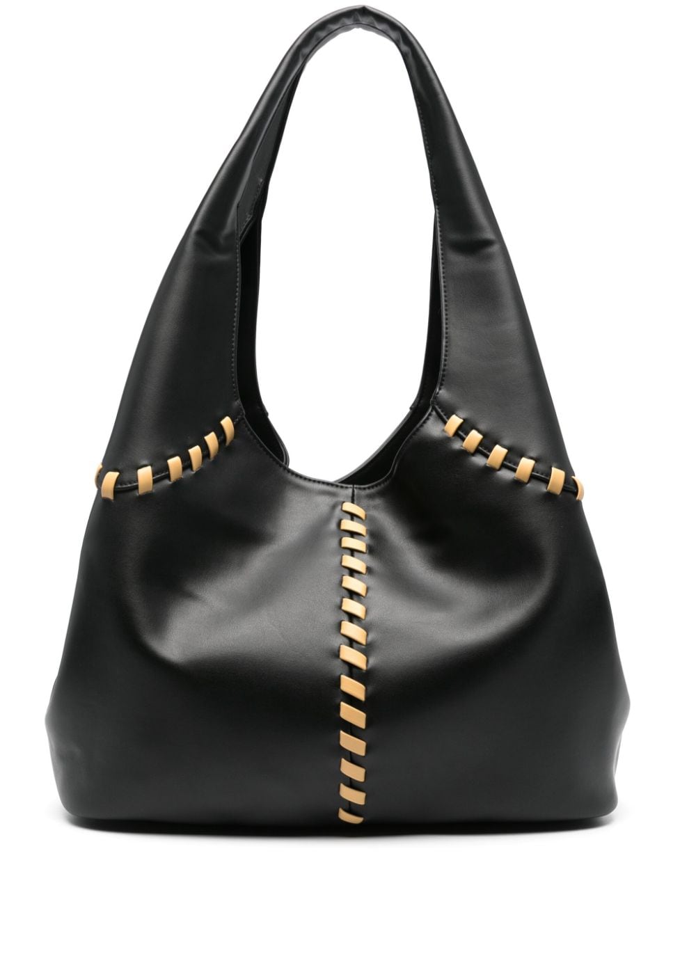 Shop Themoirè Ninfa Shoulder Bag In Black