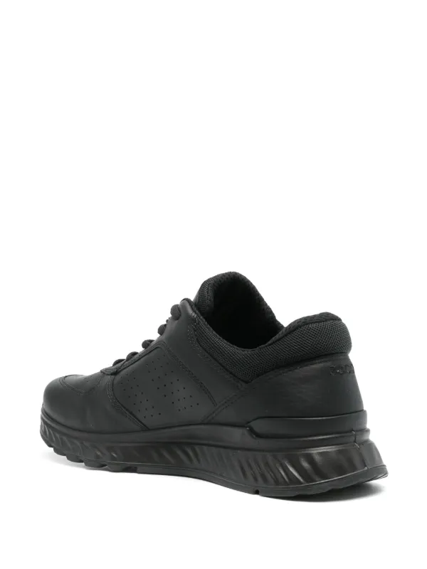ECCO Baskets Exostride En Cuir Noir FARFETCH FR