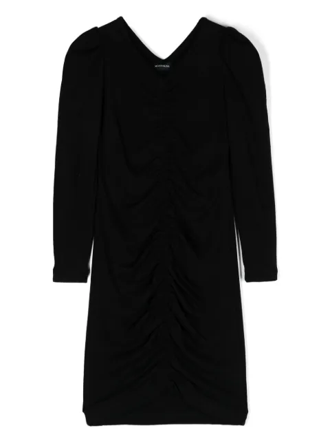Monnalisa ruched textured minidress