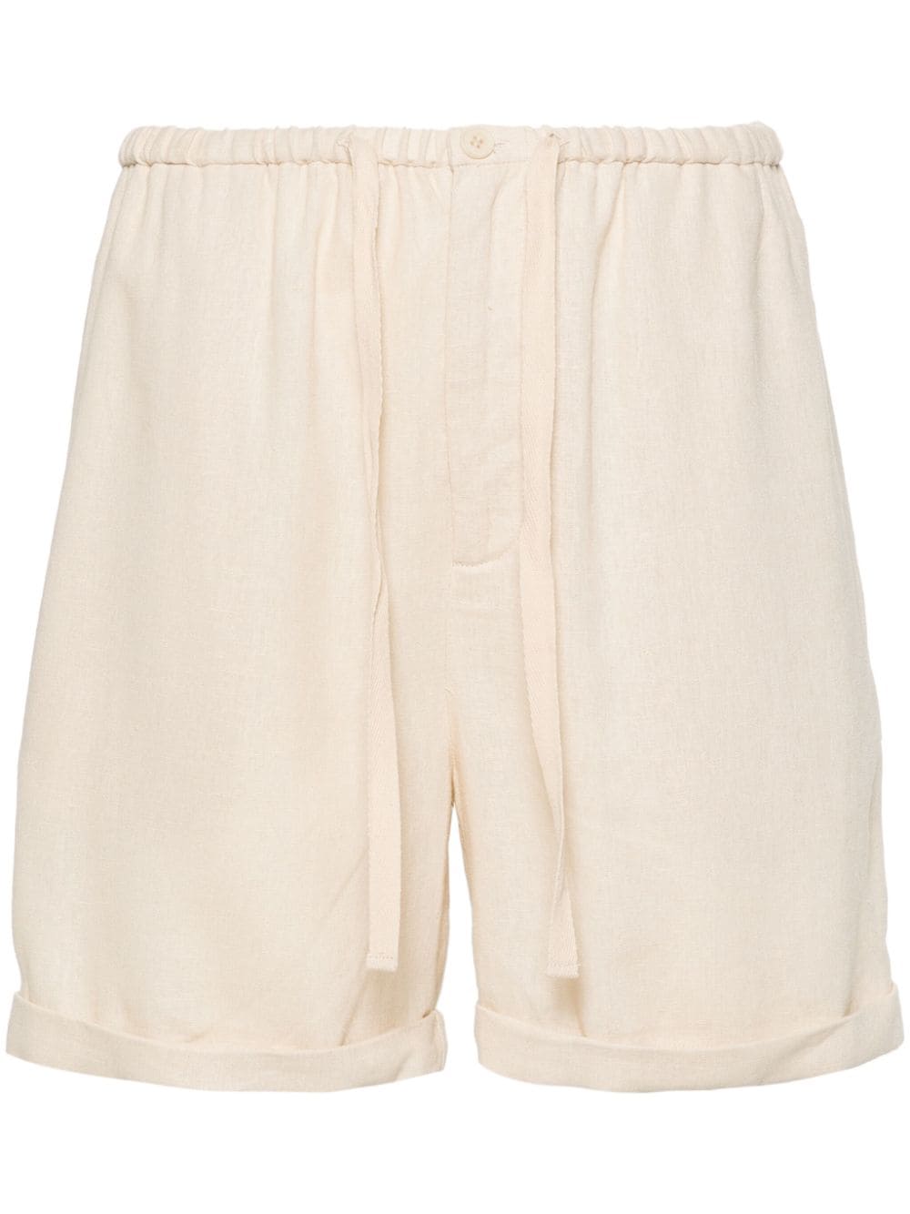 Josea slub-texture shorts