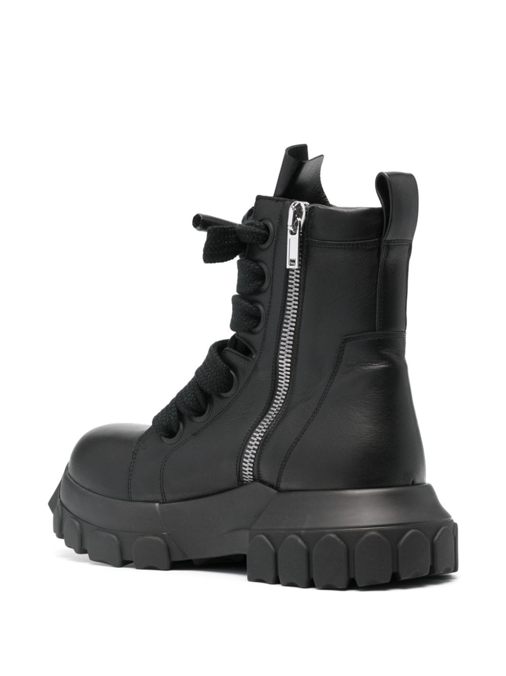 Shop Rick Owens Jumbo Bozo Ankle Boots In Black