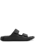 ECCO Cozmo leather sandals - Black