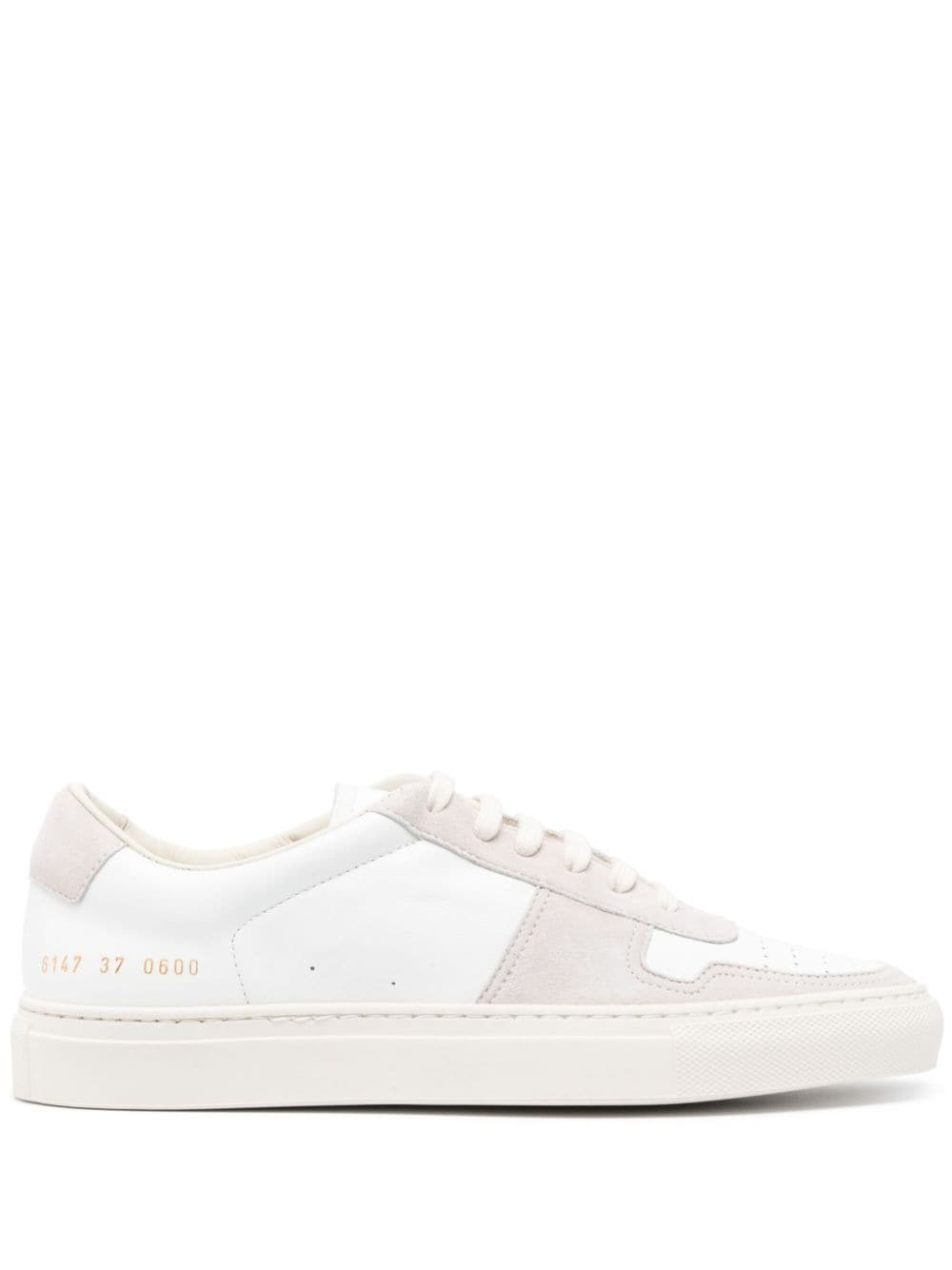 Common Projects Bball 拼接运动鞋 In White
