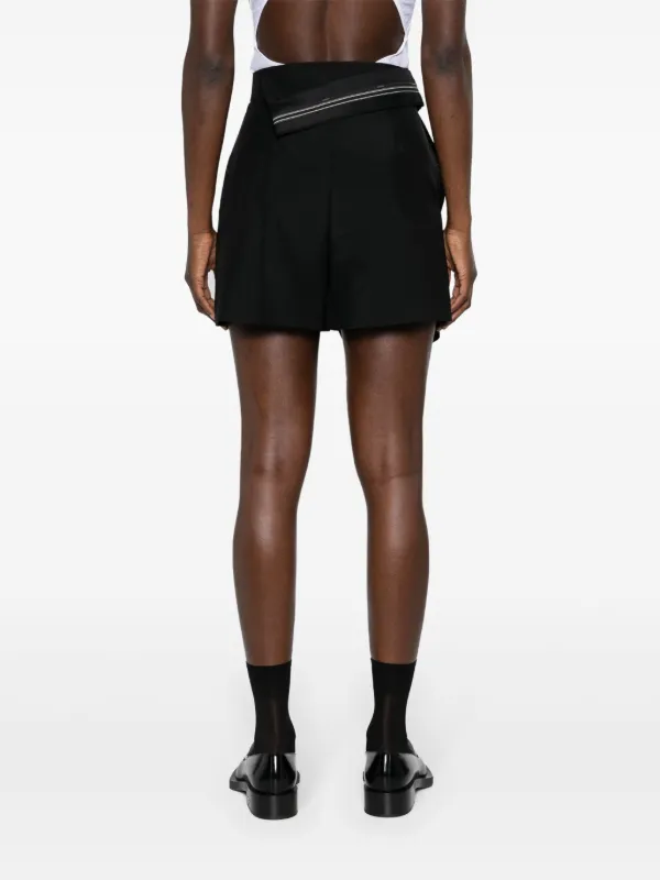 FENDI ラップショートパンツ | ブラック | FARFETCH JP