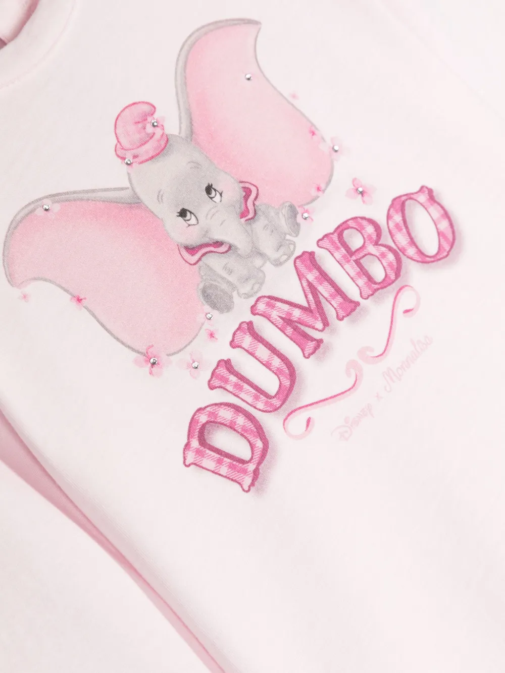 Monnalisa x Disney T-shirt met print Roze