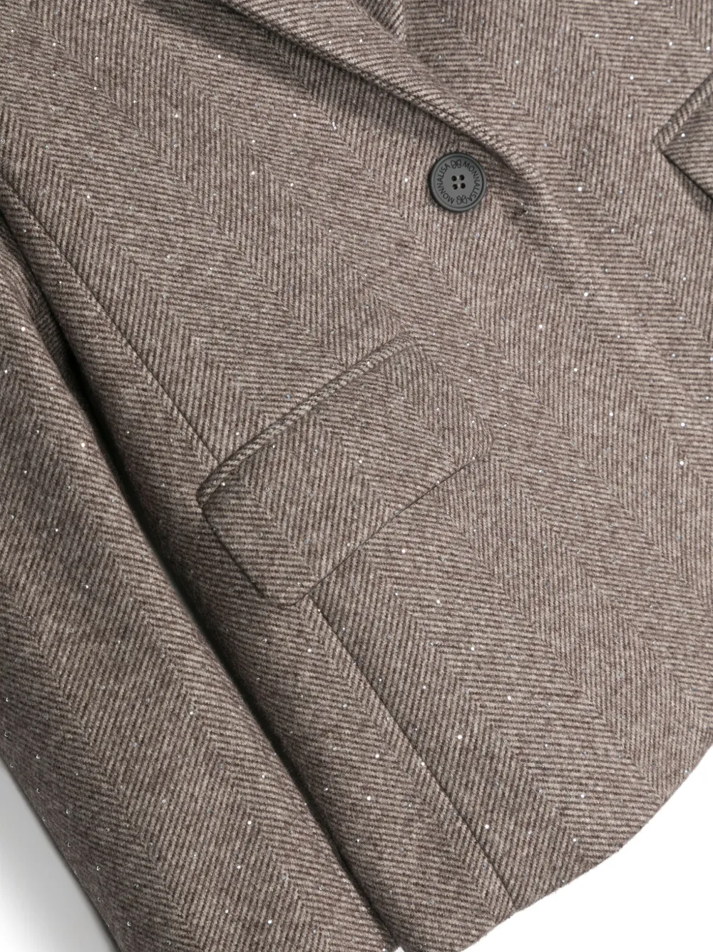 Monnalisa Blazer verfraaid met kristallen Grijs