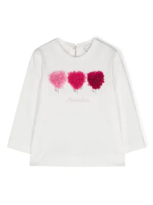 Ensemble 2 Pièces Monnalisa Pour Fille – Leggings + Haut/tunique à Fleurs – Occasion Très Bon état (porté Quelques Fois)