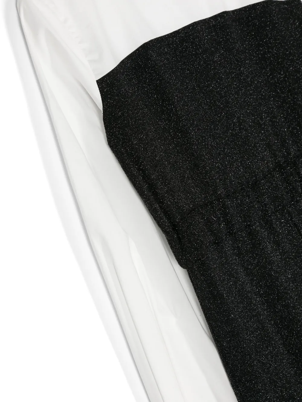 Shop Monnalisa Lurex Cargo Jumpsuit In Black