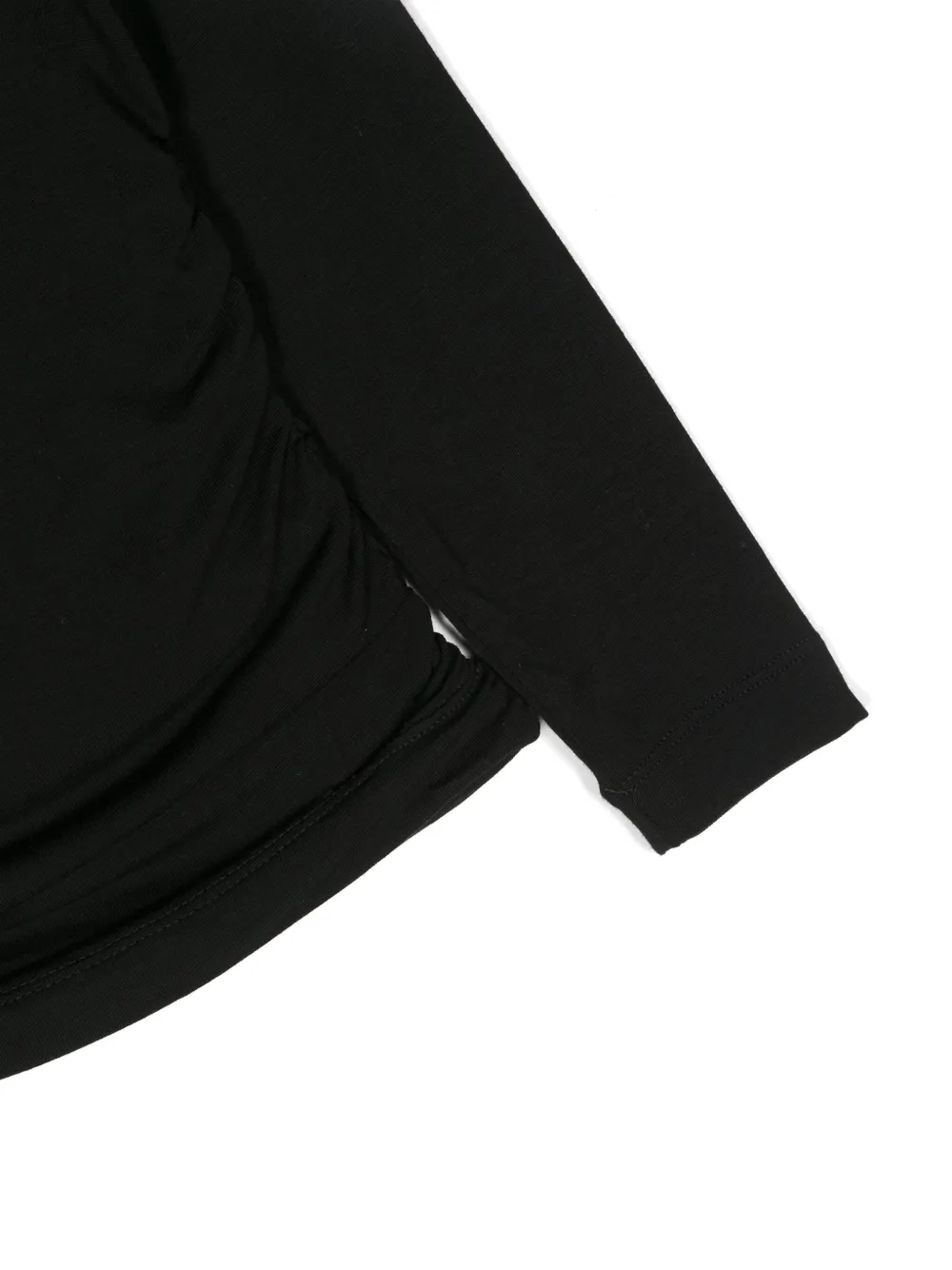 Monnalisa Top met ruche Zwart