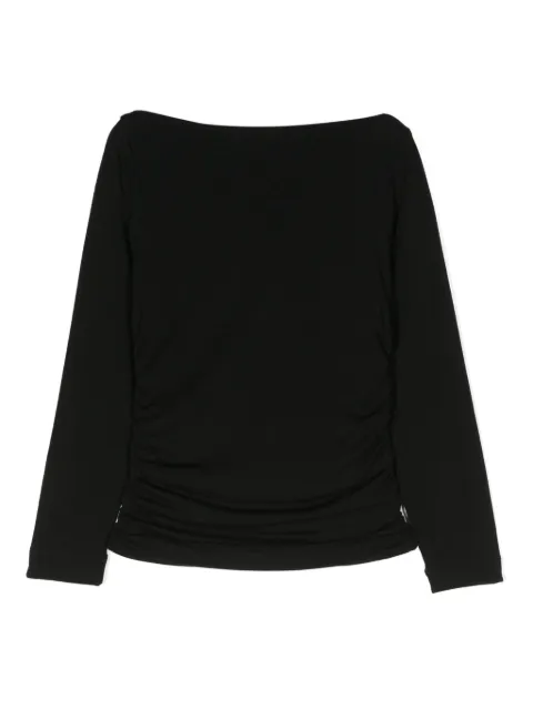 Monnalisa cowl-neck ruched top