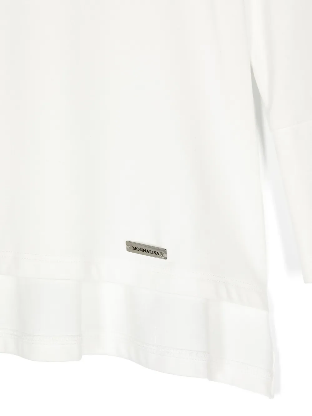 Monnalisa Jersey T-shirt Wit