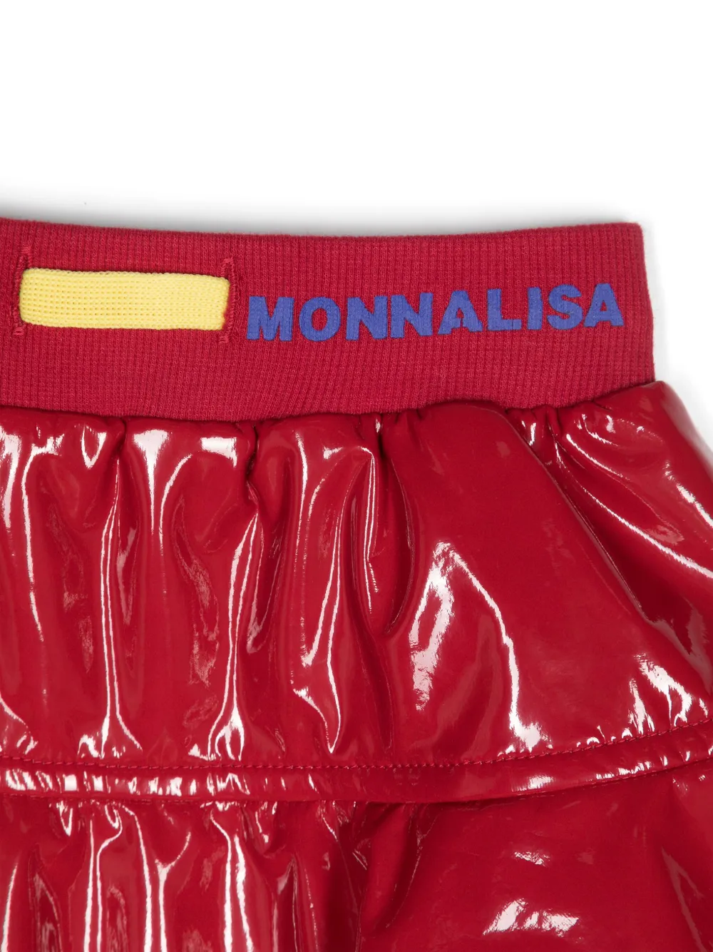 Monnalisa High waist mini-rok Rood