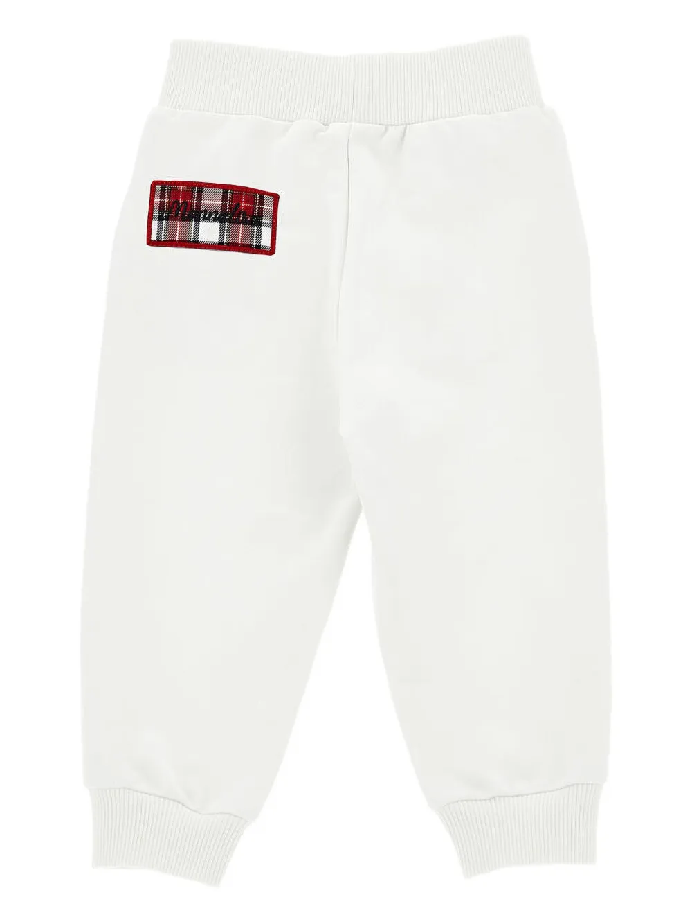 Monnalisa heart-plaid track pants | Tracksuit Bottoms | Image 2