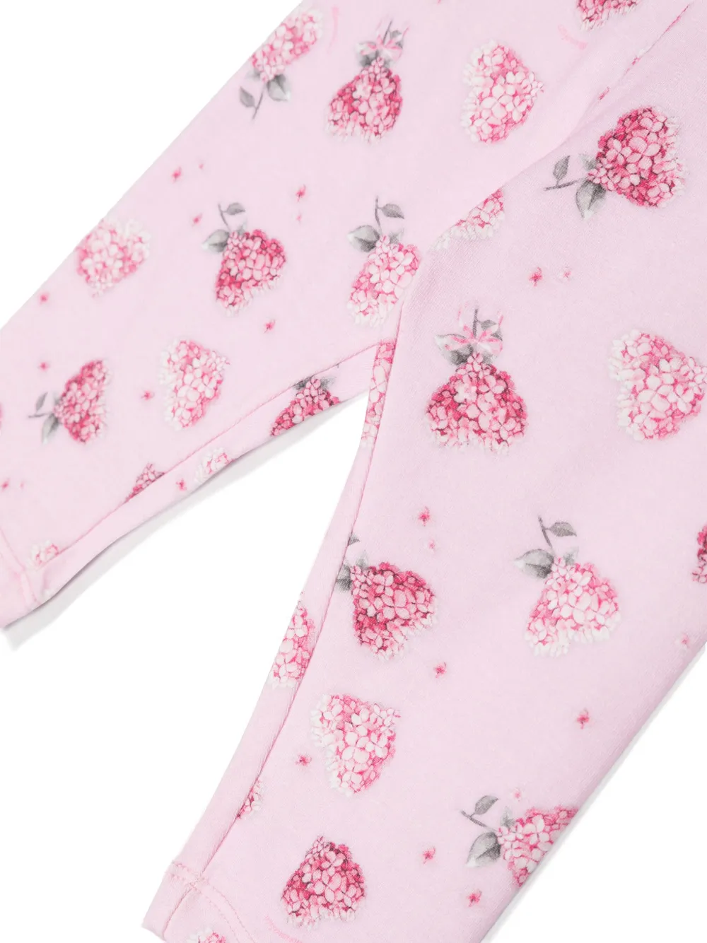 Monnalisa Legging met bloemenprint Roze