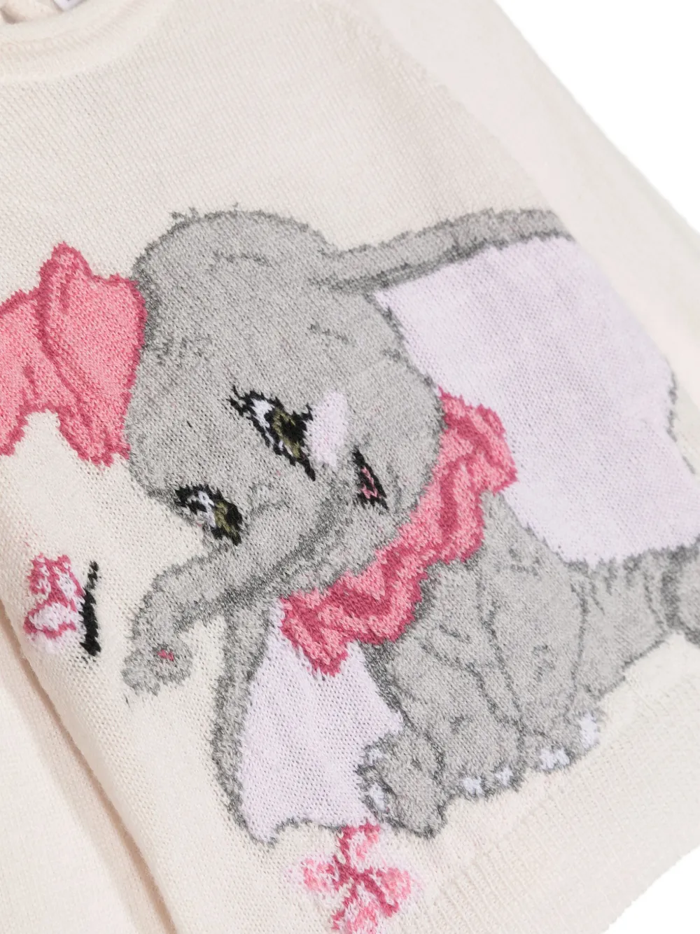 Monnalisa x Disney Dumbo wollen trui Roze