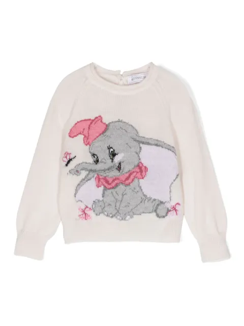 Monnalisa x Disney Dumbo wool jumper