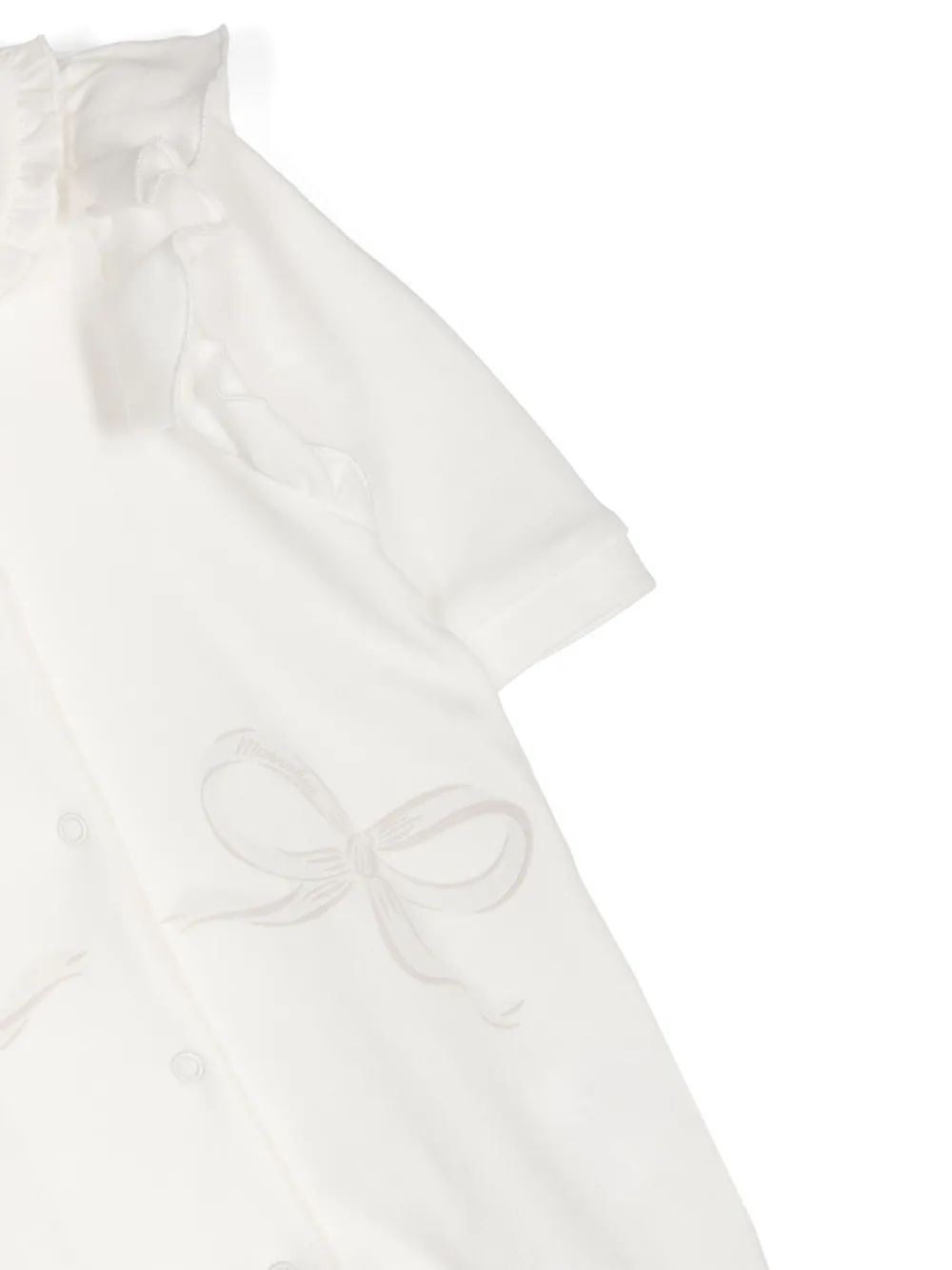 Monnalisa Pyjama met vosprint Wit