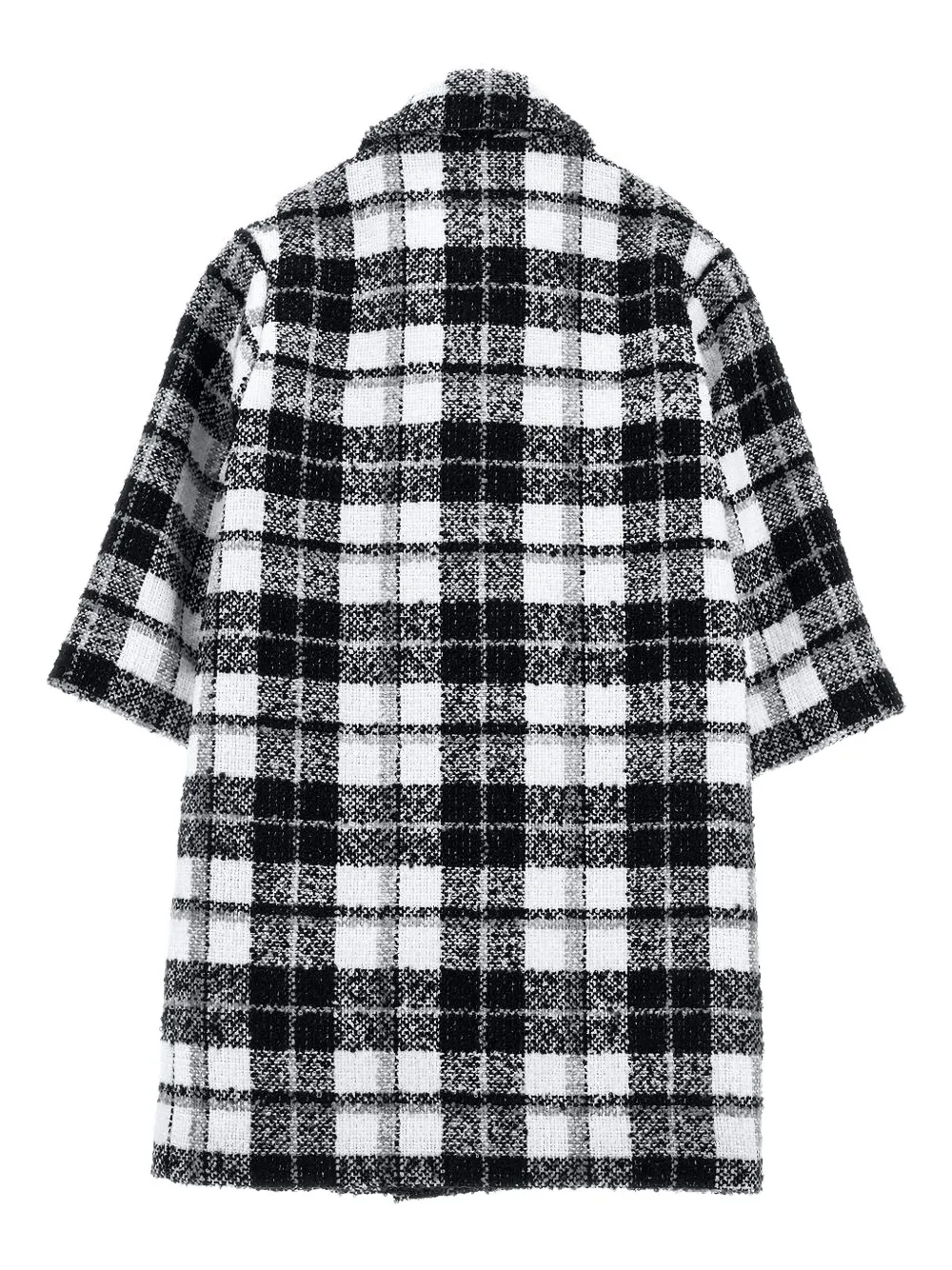 Monnalisa checked tweed coat | Duffle Coats | Image 2
