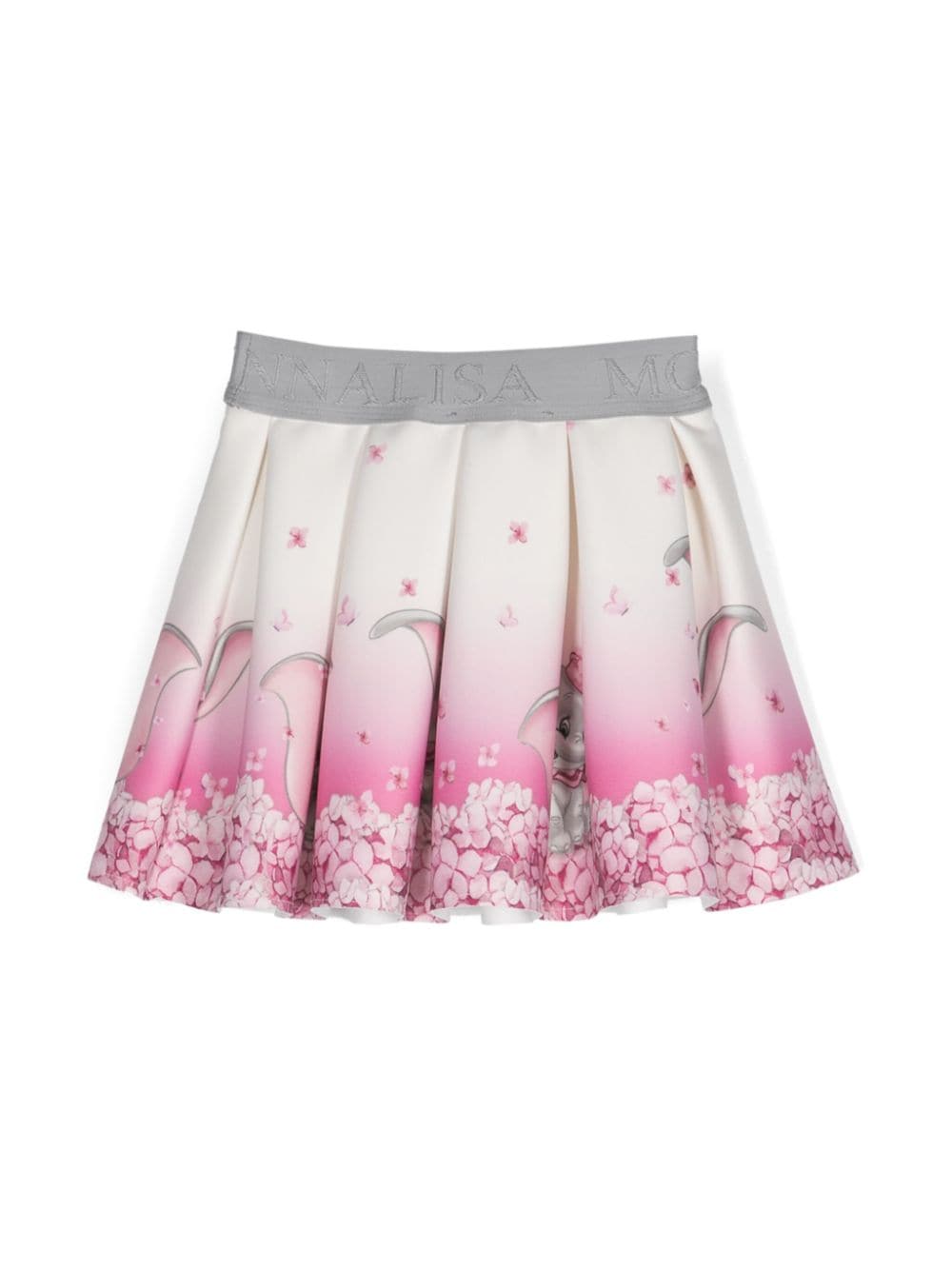 Monnalisa Rok met olifantprint - Roze